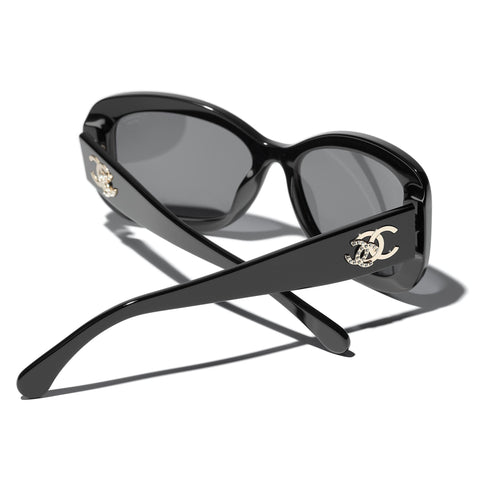 OCCHIALI RETTANGOLARI DA SOLE CHANEL
