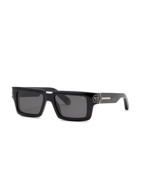 SUNGLASSES RECTANGULAR PLEIN DARK SHAPES HEXAGON