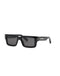 SUNGLASSES RECTANGULAR PLEIN DARK SHAPES HEXAGON