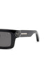 SUNGLASSES RECTANGULAR PLEIN DARK SHAPES HEXAGON