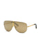 SUNGLASSES AVIATOR PLEIN STUD 3