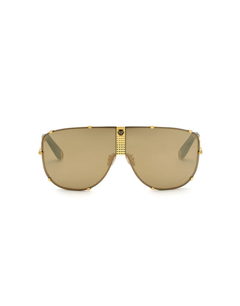 SUNGLASSES AVIATOR PLEIN STUD 3