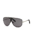 SUNGLASSES AVIATOR PLEIN STUD