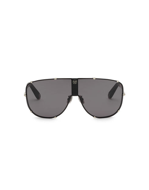 SUNGLASSES AVIATOR PLEIN STUD